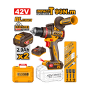 Parafusadeira / Furadeira BL INGCO 99Nm 1/2" à Bateria 42V — Desempenho profissional sem fio