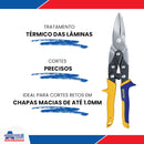 Tesoura de Chapa 10" Tipo Aviação Reto e Curvas Amplas 2073113 IRWIN