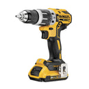 Furadeira Parafusadeira de Impacto 1/2" 20V com 2 Baterias 2.0Ah Carregador Bivolt e Maleta DCD796D2-BR DEWALT