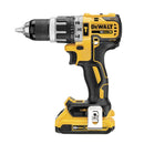Furadeira Parafusadeira de Impacto 1/2" 20V com 2 Baterias 2.0Ah Carregador Bivolt e Maleta DCD796D2-BR DEWALT