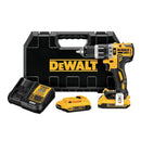 Furadeira Parafusadeira de Impacto 1/2" 20V com 2 Baterias 2.0Ah Carregador Bivolt e Maleta DCD796D2-BR DEWALT