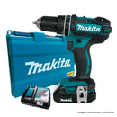 Furadeira de Impacto 1/2" 18V com 1 Bateria 1.5Ah Carregador Bivolt e Maleta DHP482Y002 MAKITA