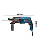 Combo de Martelo Perfurador Rompedor 820W GBH 2-24 D + Esmerilhadeira Angular 850W GWS 850 BOSCH