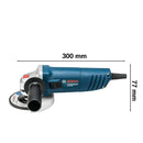 Combo de Martelo Perfurador Rompedor 820W GBH 2-24 D + Esmerilhadeira Angular 850W GWS 850 BOSCH