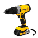 Furadeira Parafusadeira 1/2" 20V 2.0Ah com 2 Baterias Carregador Bivolt e Maleta PFV 200I VONDER