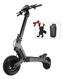 Honeywhale H4 Patinete Elétrico Adulto, 2400w Scooter Eletrica, Honey Whale Patinete Juvenil Portátil E Dobrável, 75 Km De Autonomia, Velocidade Máxima De 70 Km/h (20.8ah 60v), Cor Cinza-escuro