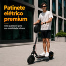 Patinete Elétrico Para Adultos Com Assento 600w, Suspensão Múltipla, Autonomia De 32km, Velocidade Máxima 32 Km/h, Motor E Estrutura Atualizados, Resistente E Ideal Para Subidas Skymobile U6 Max