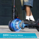 Patinete Elétrico I9m Dobrável Para Adultos Motor 500w 32km Preto