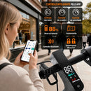 Patinete Elétrico Para Adultos Com Assento 600w, Suspensão Múltipla, Autonomia De 32km, Velocidade Máxima 32 Km/h, Motor E Estrutura Atualizados, Resistente E Ideal Para Subidas Skymobile U6 Max