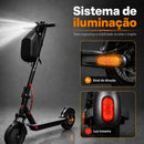 Patinete Elétrico Para Adultos Com Assento 600w, Suspensão Múltipla, Autonomia De 32km, Velocidade Máxima 32 Km/h, Motor E Estrutura Atualizados, Resistente E Ideal Para Subidas Skymobile U6 Max